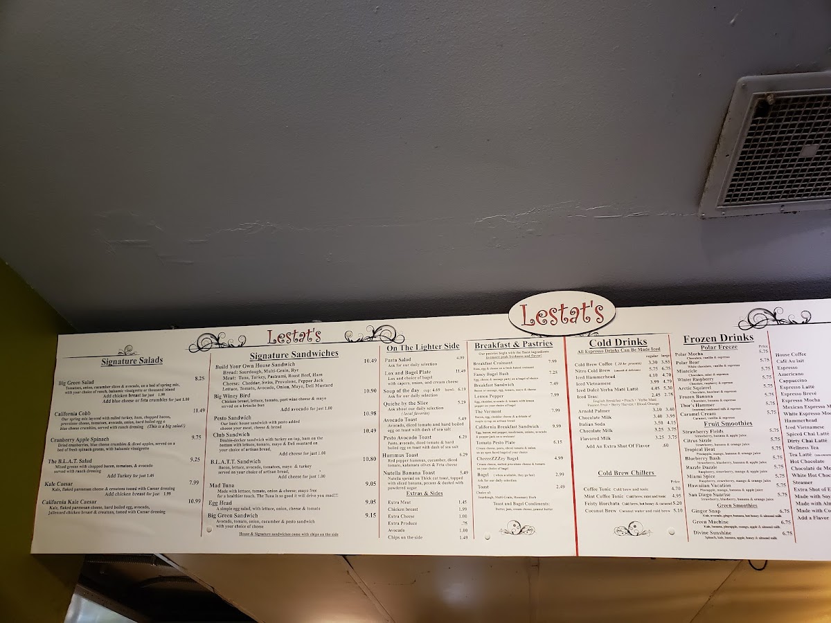 Menu Lestat's-5