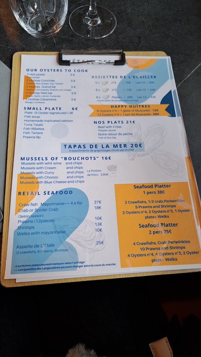 Menu L’Étale Des Bés-4