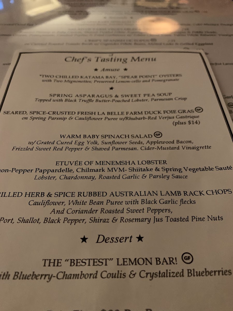 L’Étoile Restaurant Menu-3