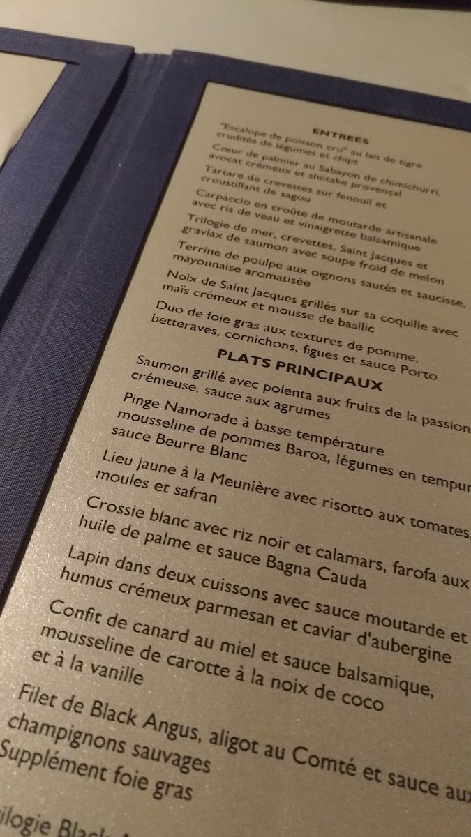 Menu L'etoile Restaurante-2