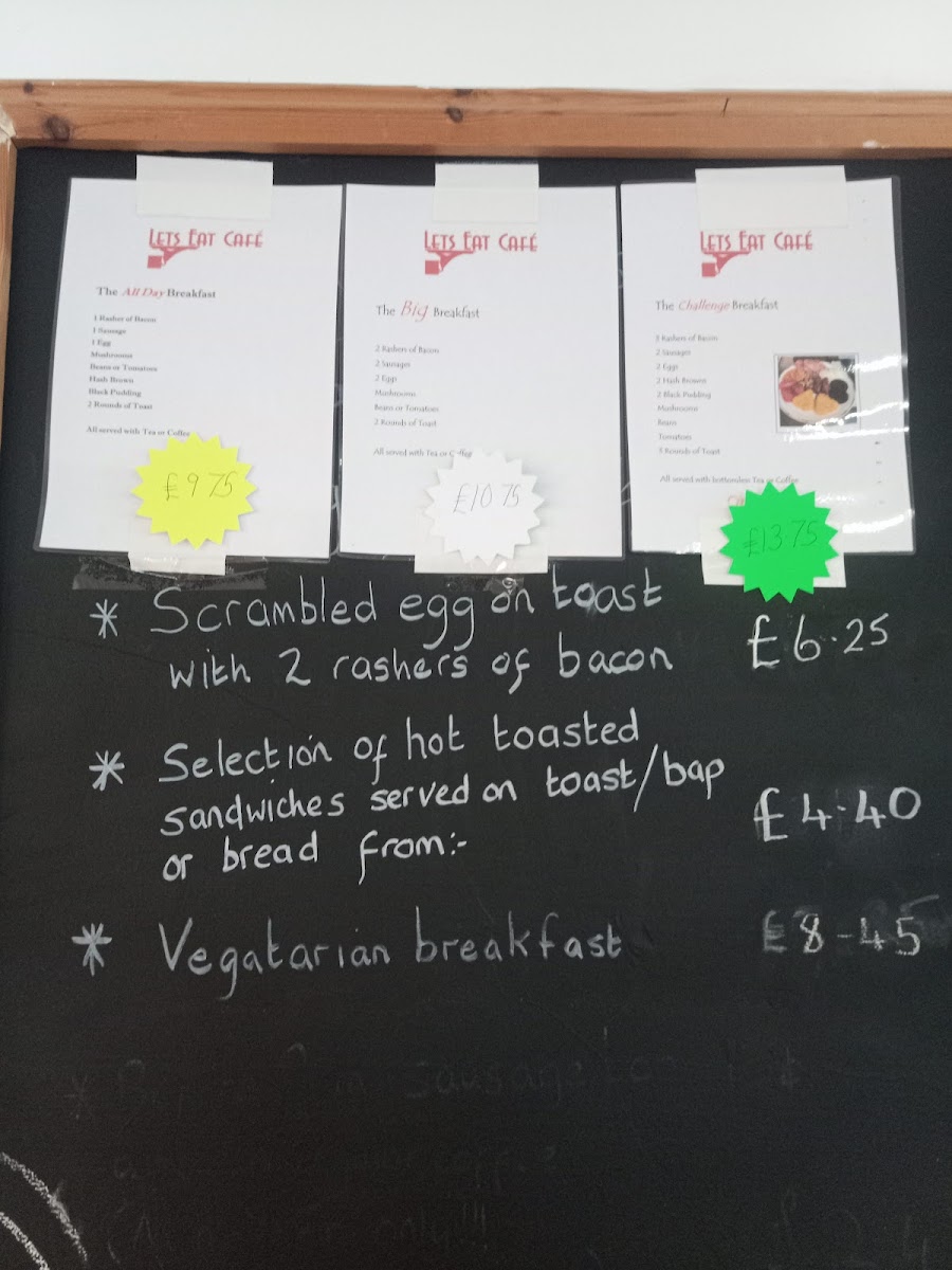 Menu Lets Eat Cafe-1