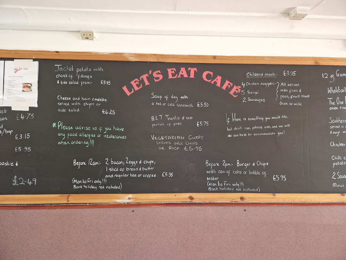 Menu Lets Eat Cafe-7