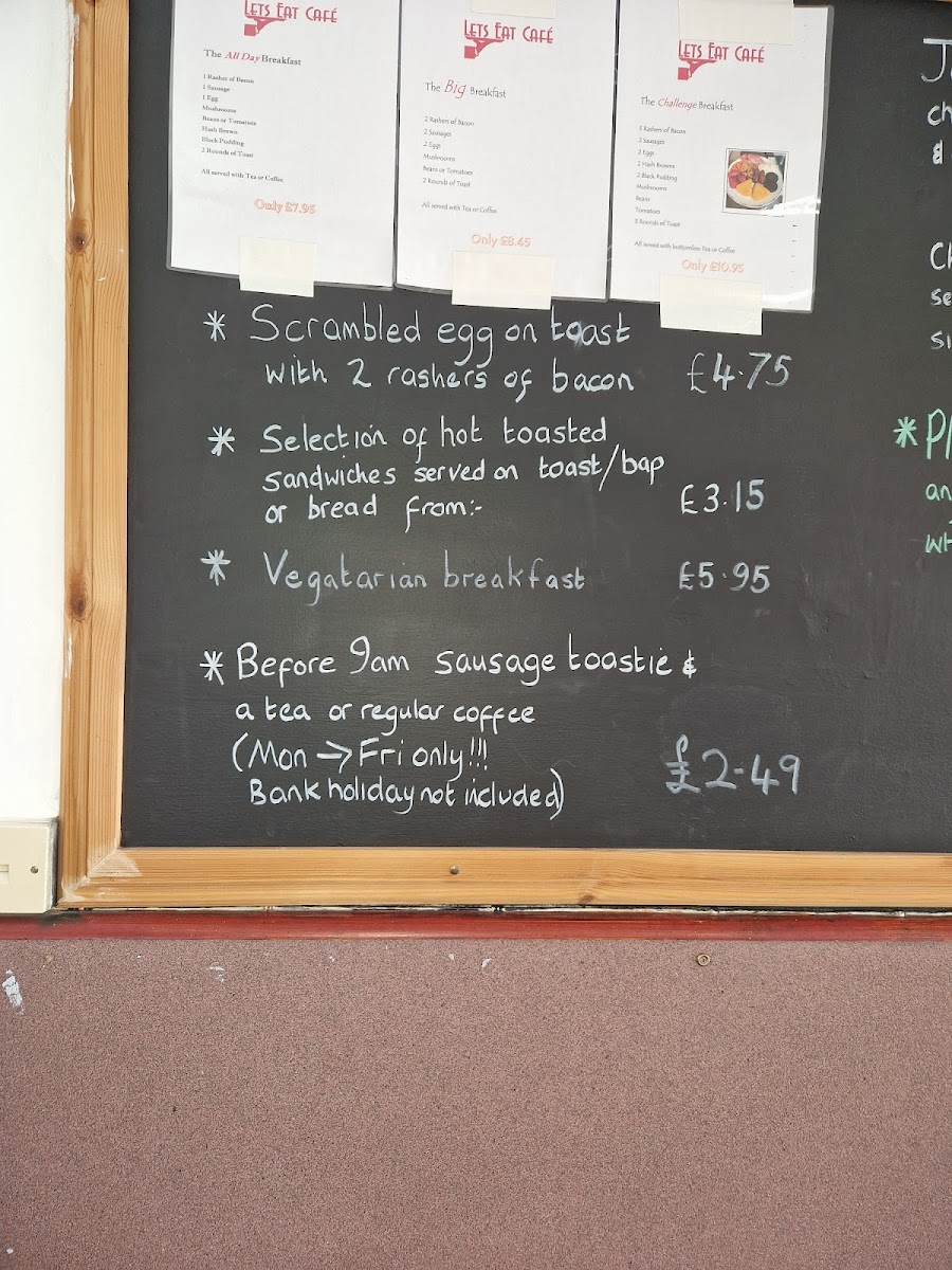 Menu Lets Eat Cafe-8