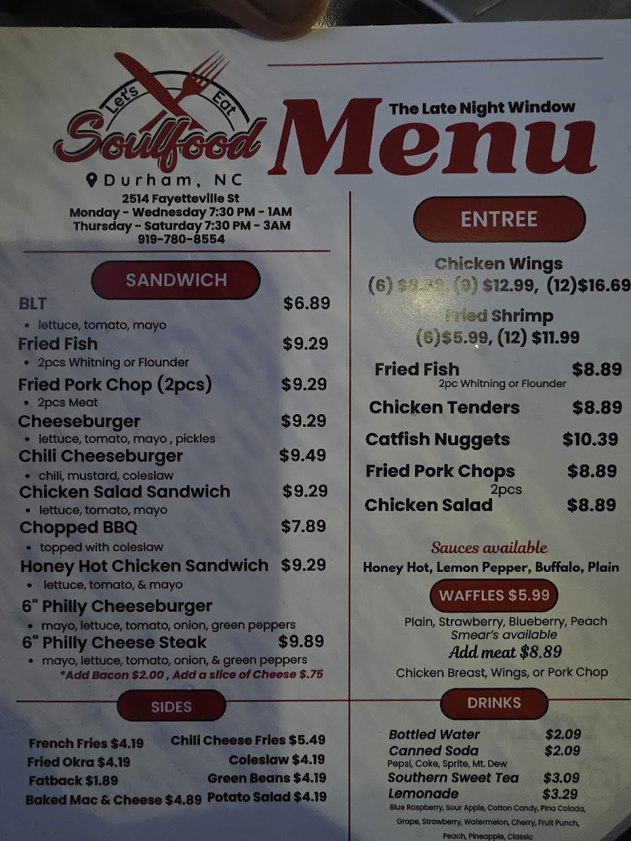 Menu Let's Eat Soul Food-2