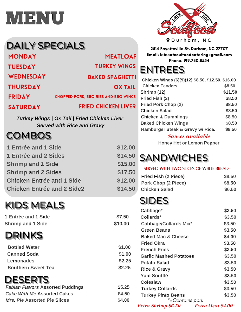 Menu Let's Eat Soul Food-3