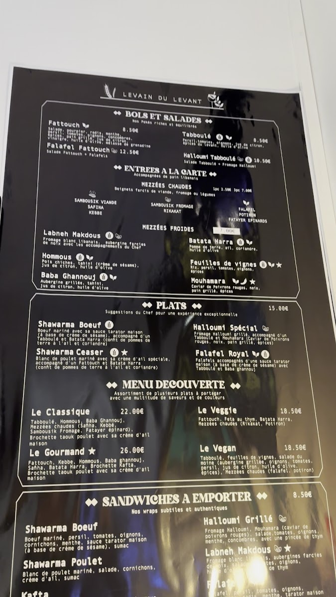 Menu Levain Du Levant-1