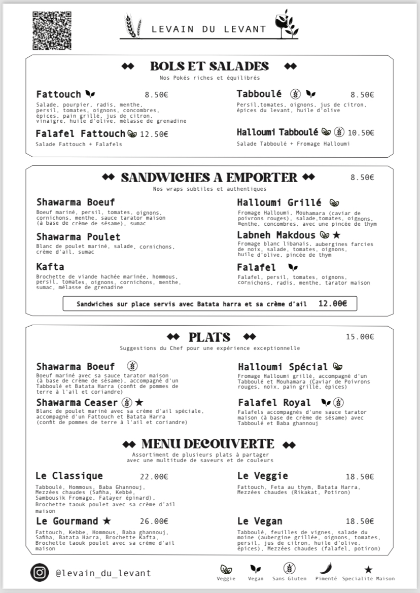 Menu Levain Du Levant-3