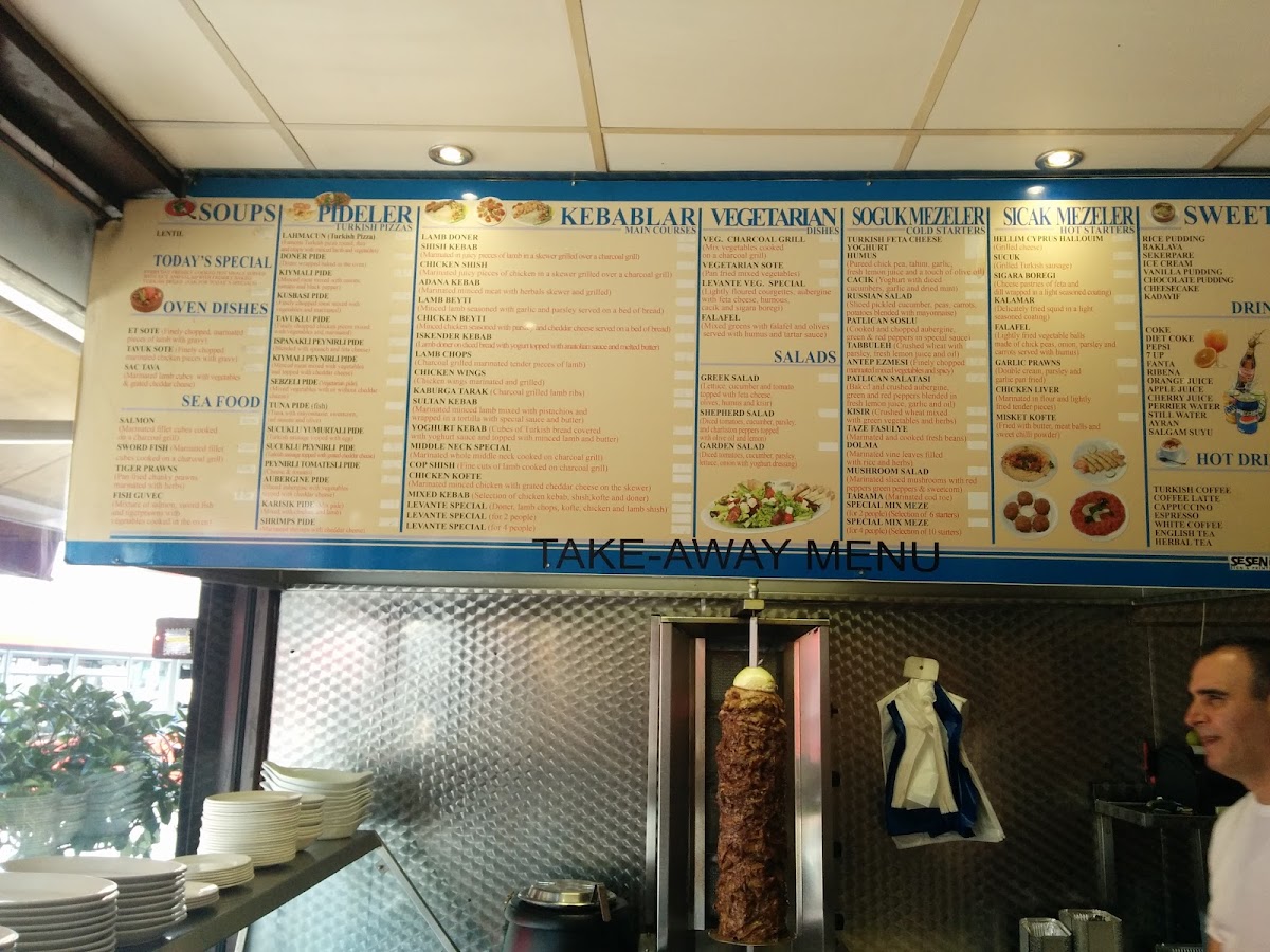 Menu Levante Restaurant (Lewisham)-7