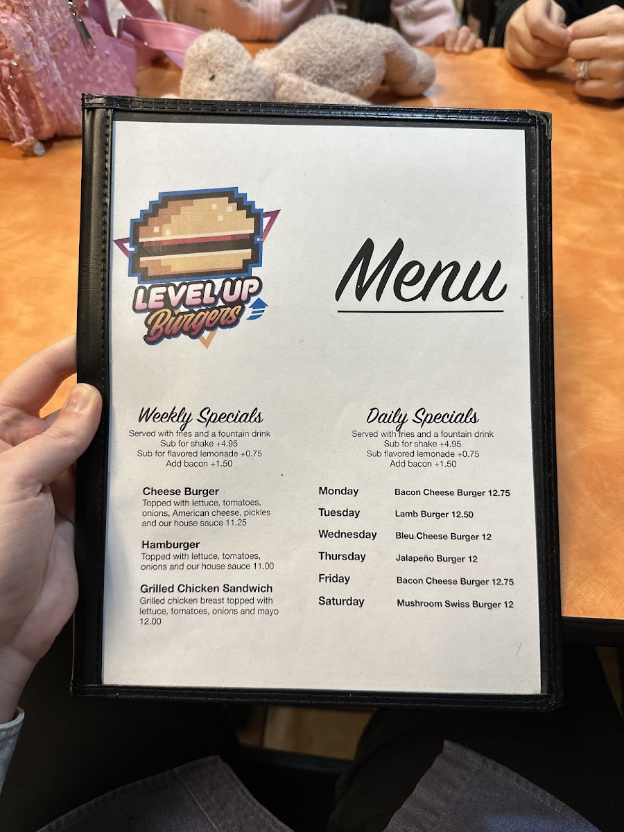 Menu Level Up Burgers-6
