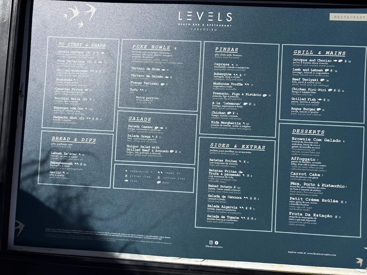Menu Levels Carvoeiro-4