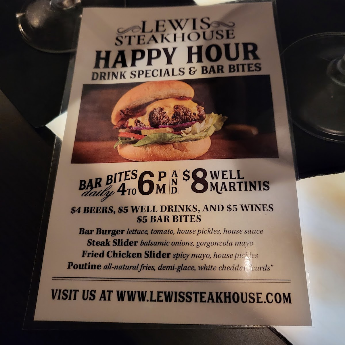 Menu Lewis Steakhouse-8