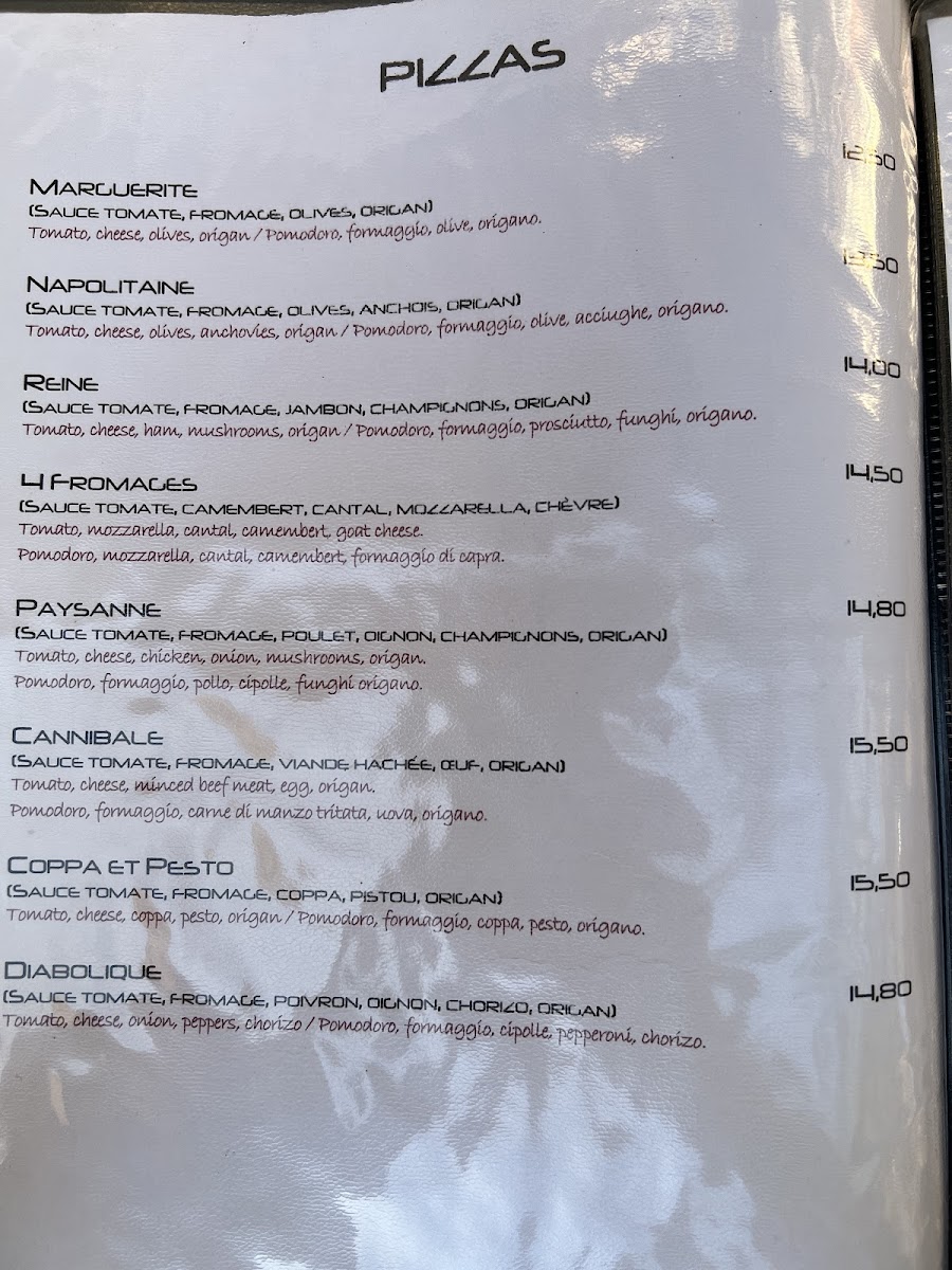 Menu L'express-5