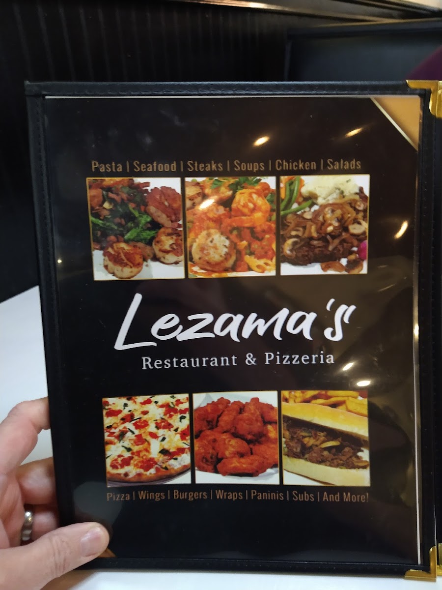Menu Lezama's Restaurant & Pizzeria-1