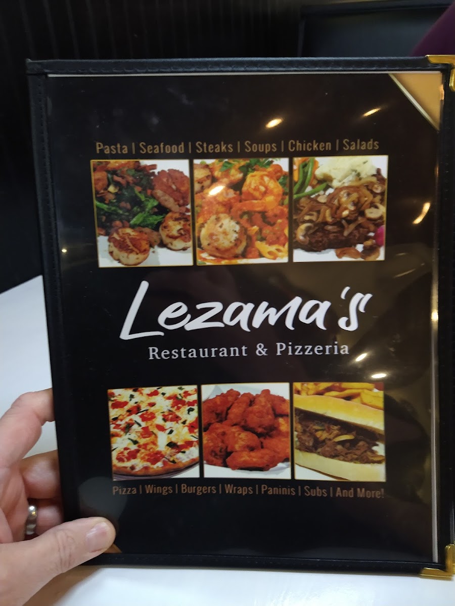 Menu Lezama's Restaurant & Pizzeria-3