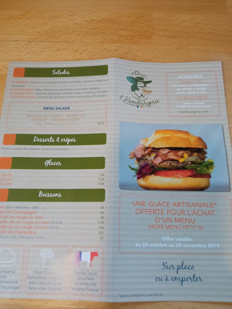 Menu L'hamburgerie-1