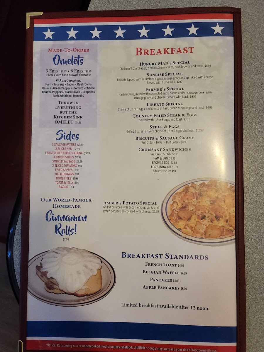 Menu Liberty Bell Restaurant-3