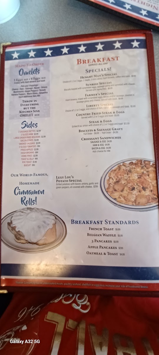 Menu Liberty Bell Restaurant-6