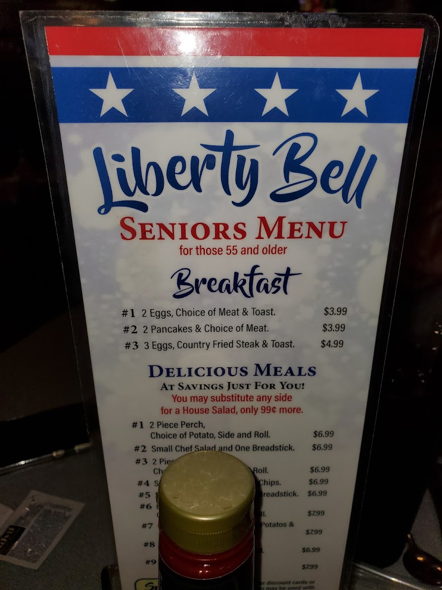 Menu Liberty Bell Restaurant-7