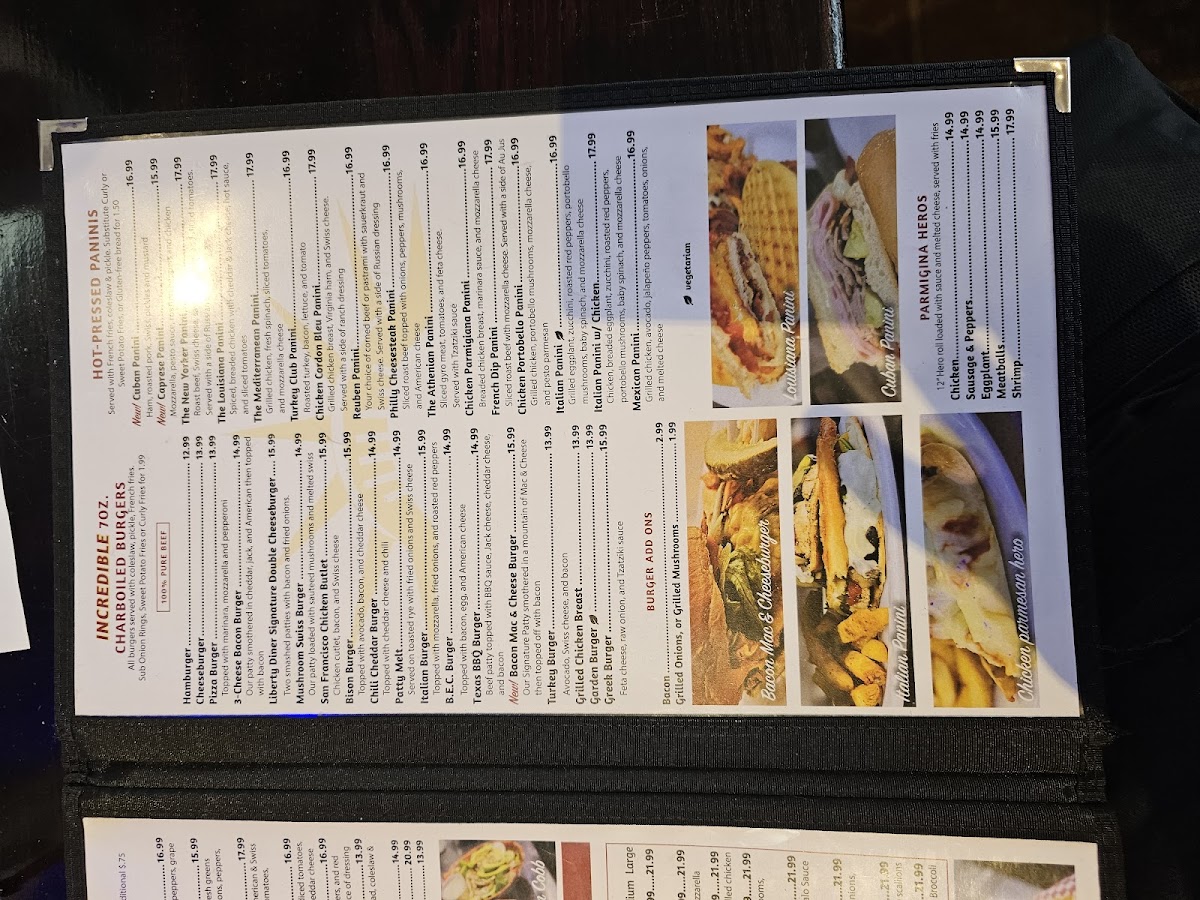Menu Liberty Diner-10