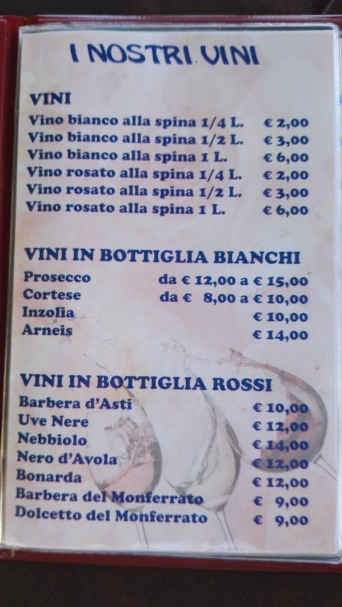 Menu Lido Di Borriana-2