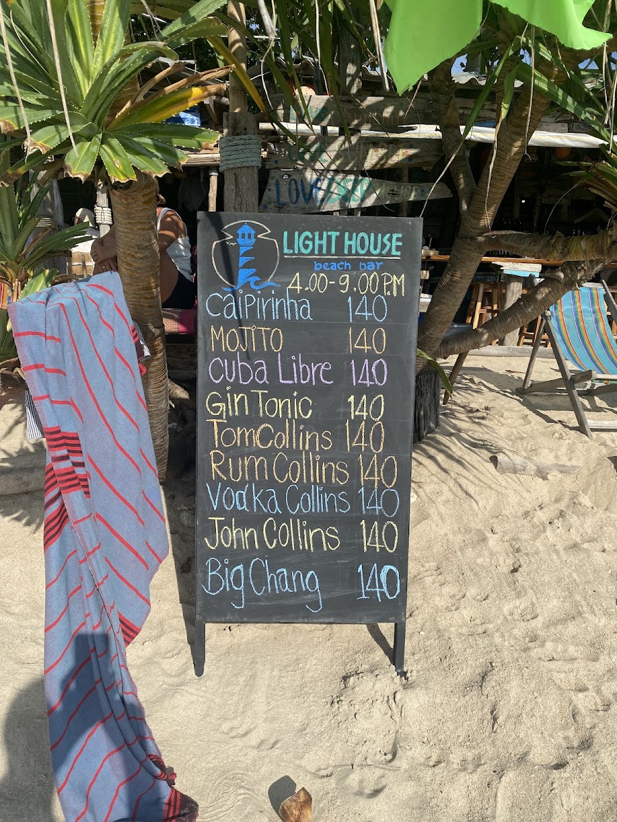 Menu Lighthouse Beach Bar And Kitchen-6