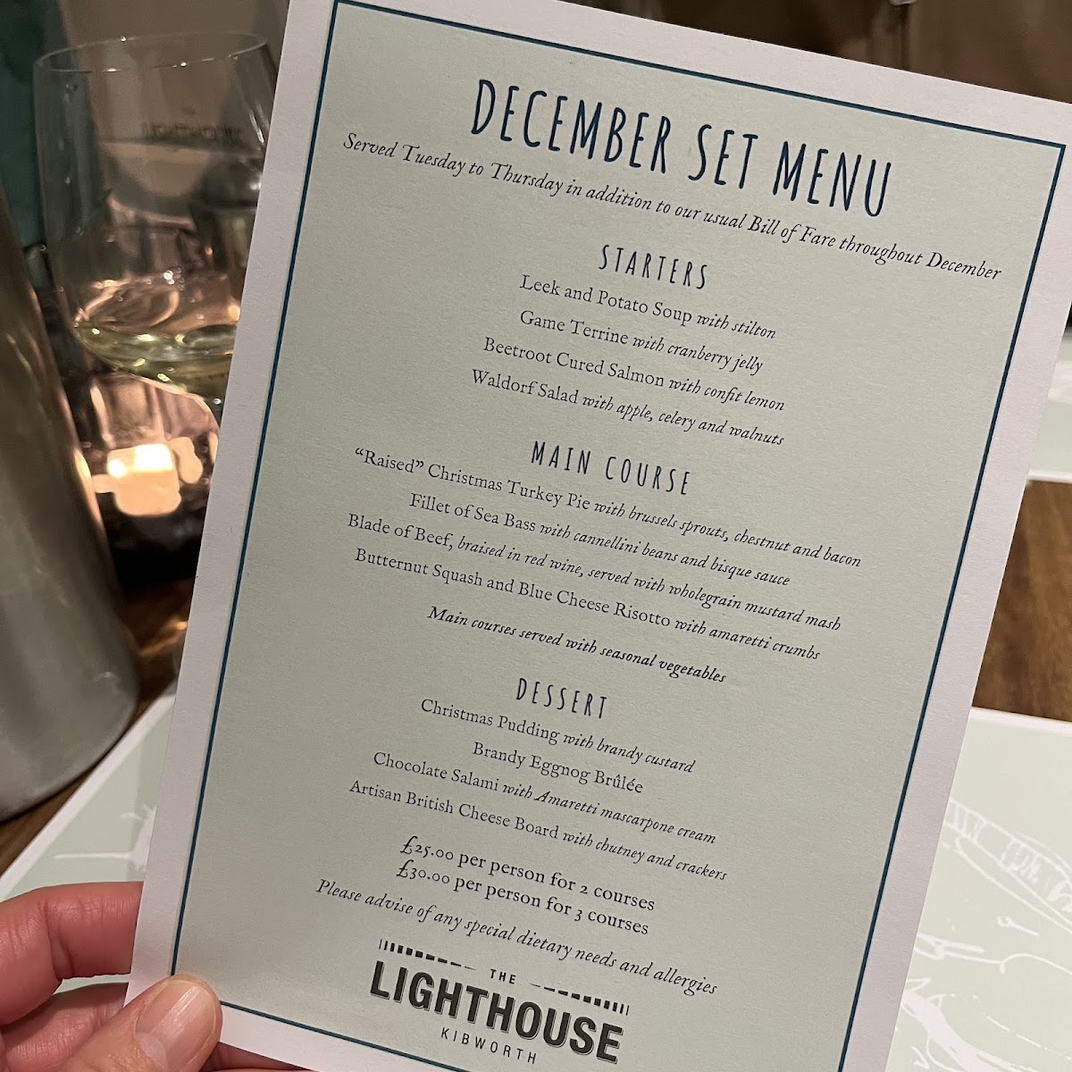 Menu Lighthouse Indian Paradise-1