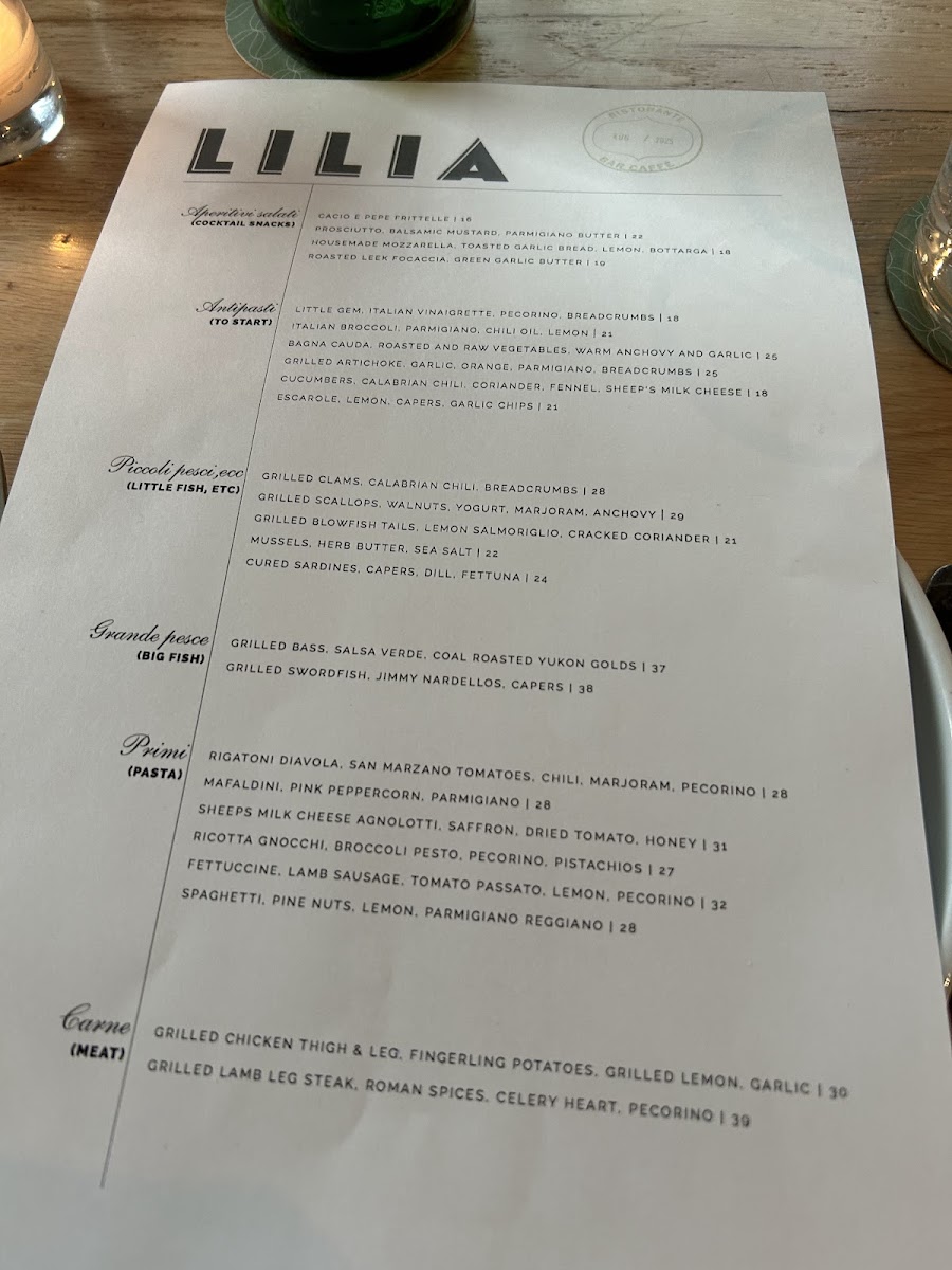 Menu Lilia-1
