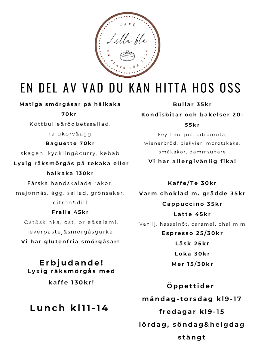Menu Lilla Blå Café & Restaurang-1