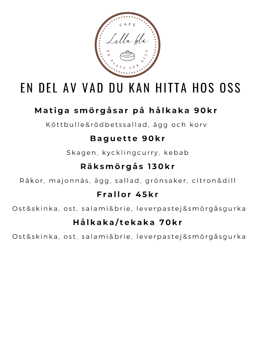 Menu Lilla Blå Café & Restaurang-4