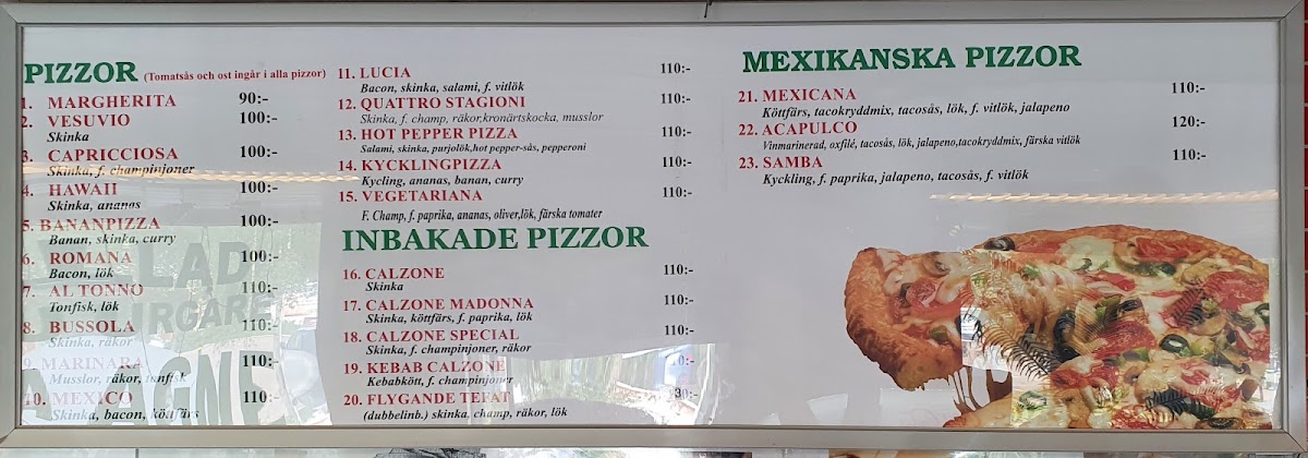 Menu Lilla Paradiset Pizzaria-2