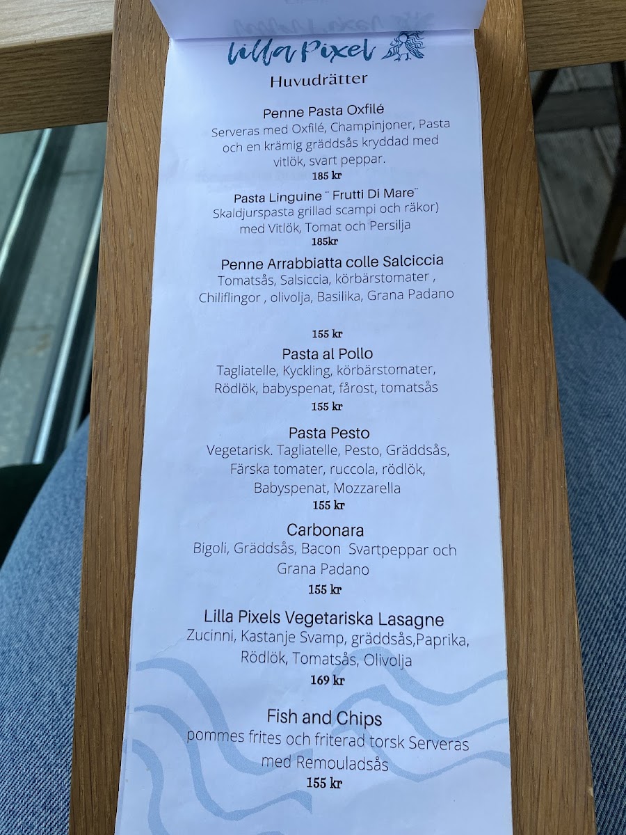 Menu Lilla Pixel-6