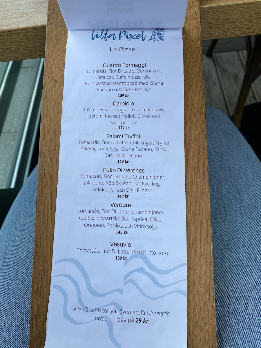 Menu Lilla Pixel-9
