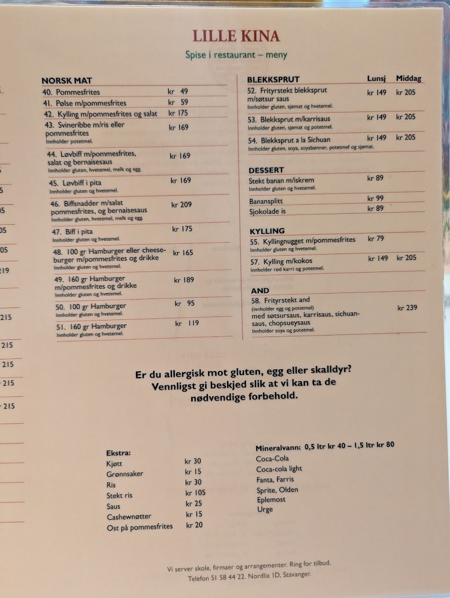 Menu Lille Kina Hillevåg-8