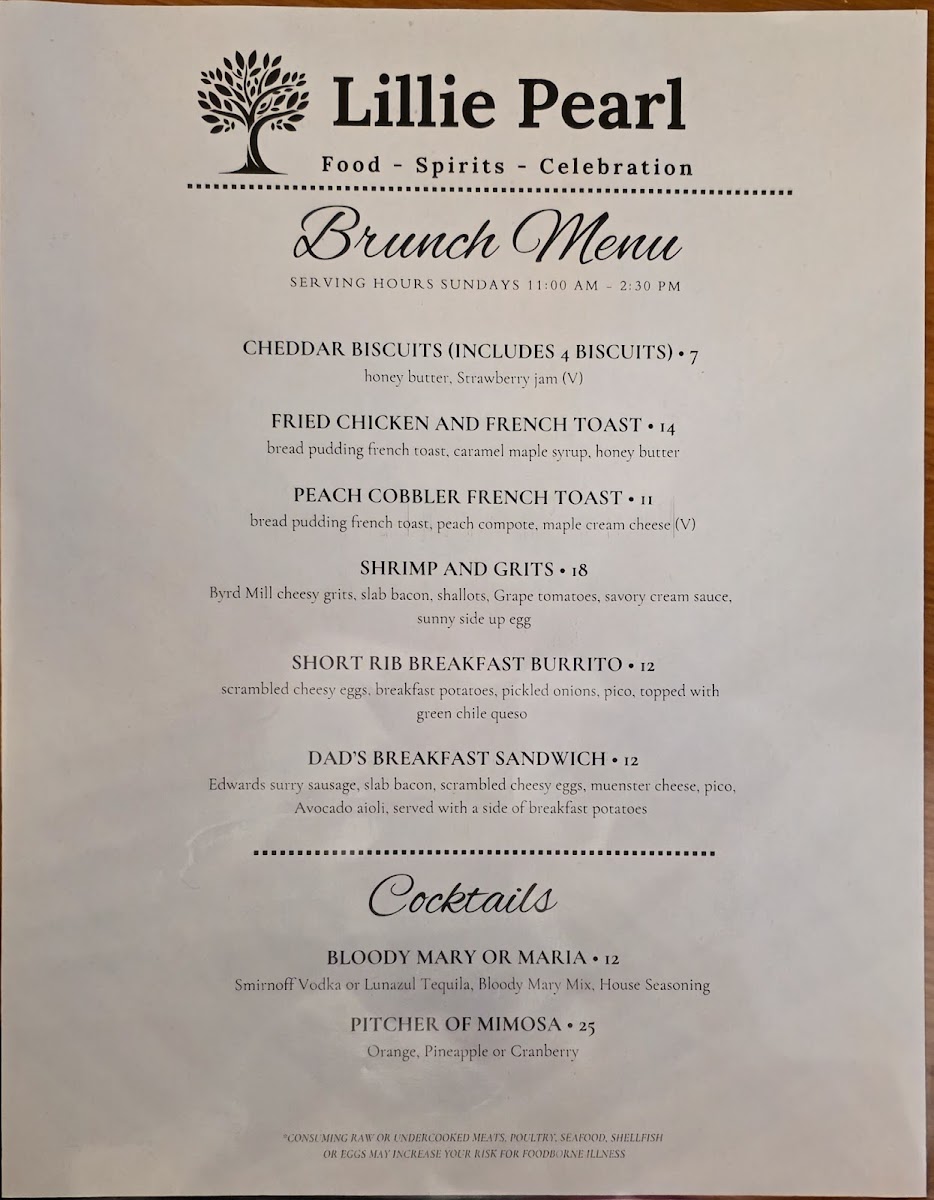 Menu Lillie Pearl-6
