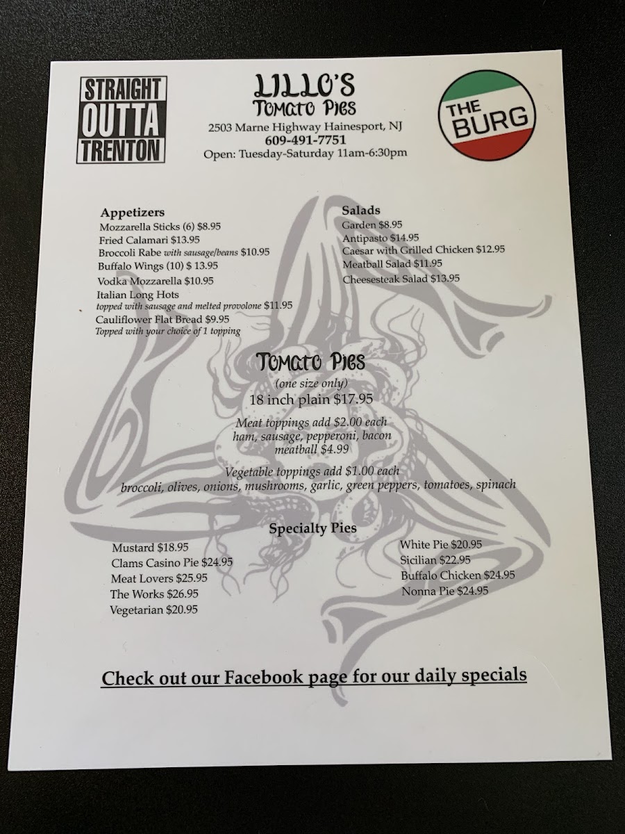 Menu Lillo's Tomato Pies-9