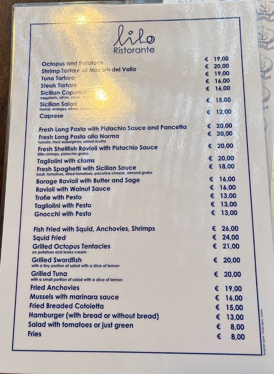 Menu Lilo Bar Ristorante-1