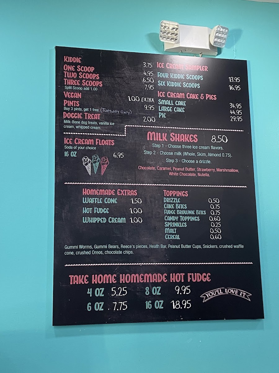 Menu Lily's Handmade Ice Cream-6