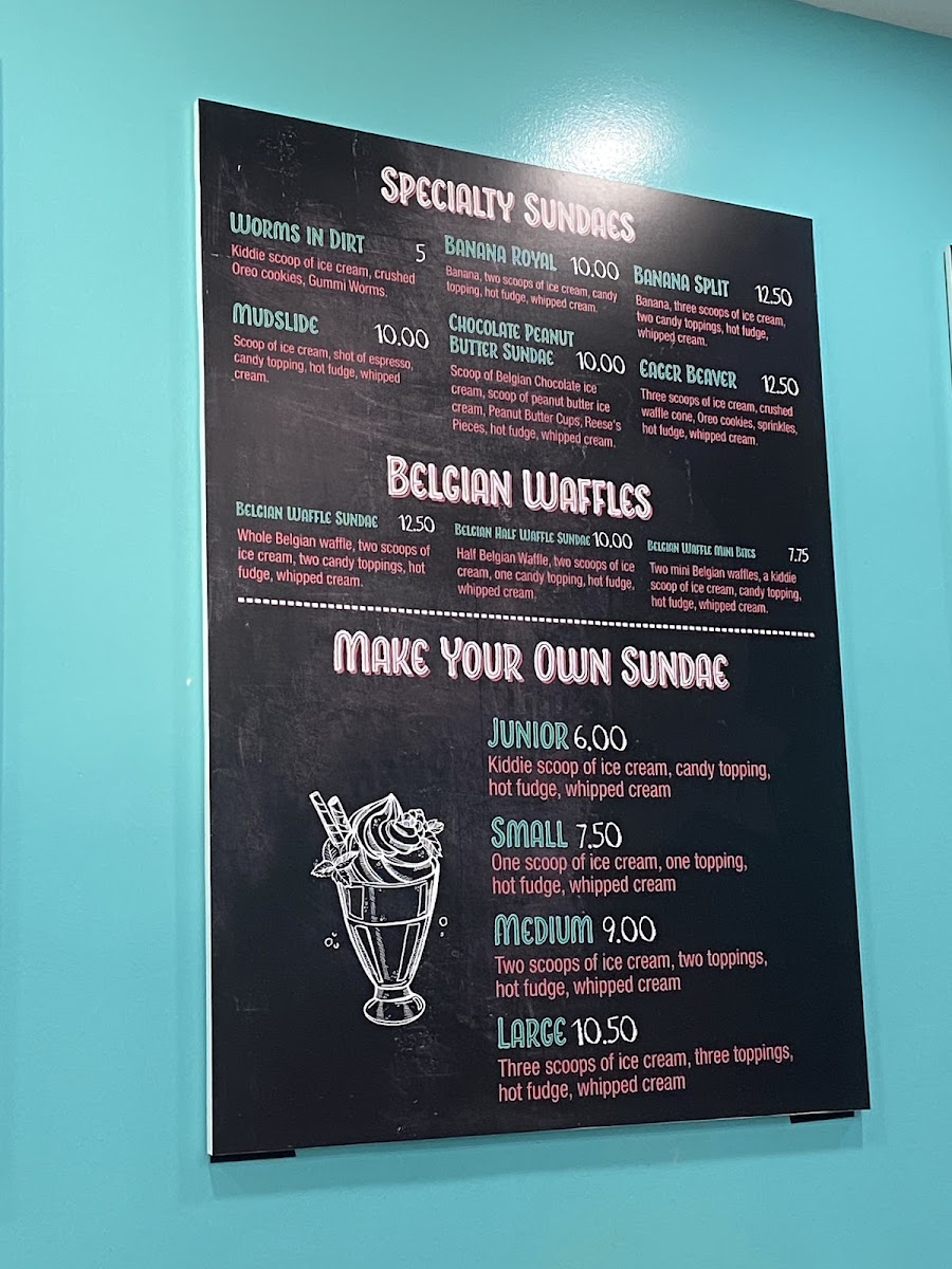 Menu Lily's Handmade Ice Cream-7