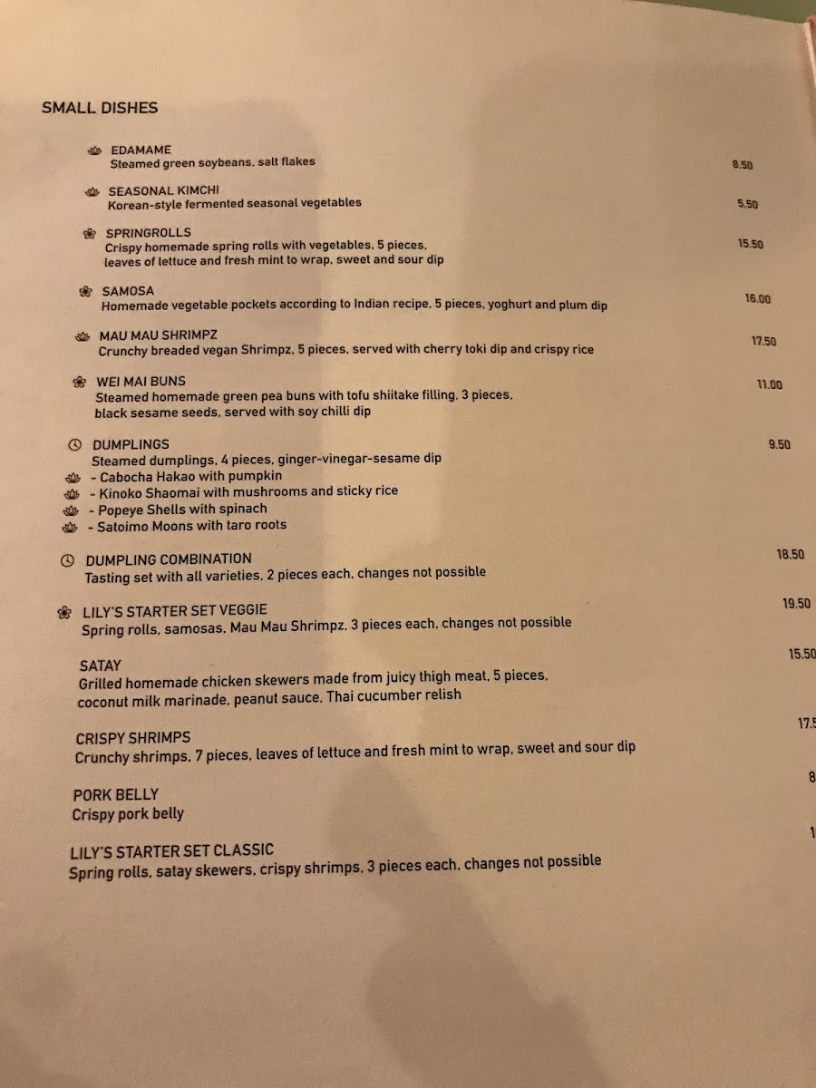 Menu Lily’S Maxim-10