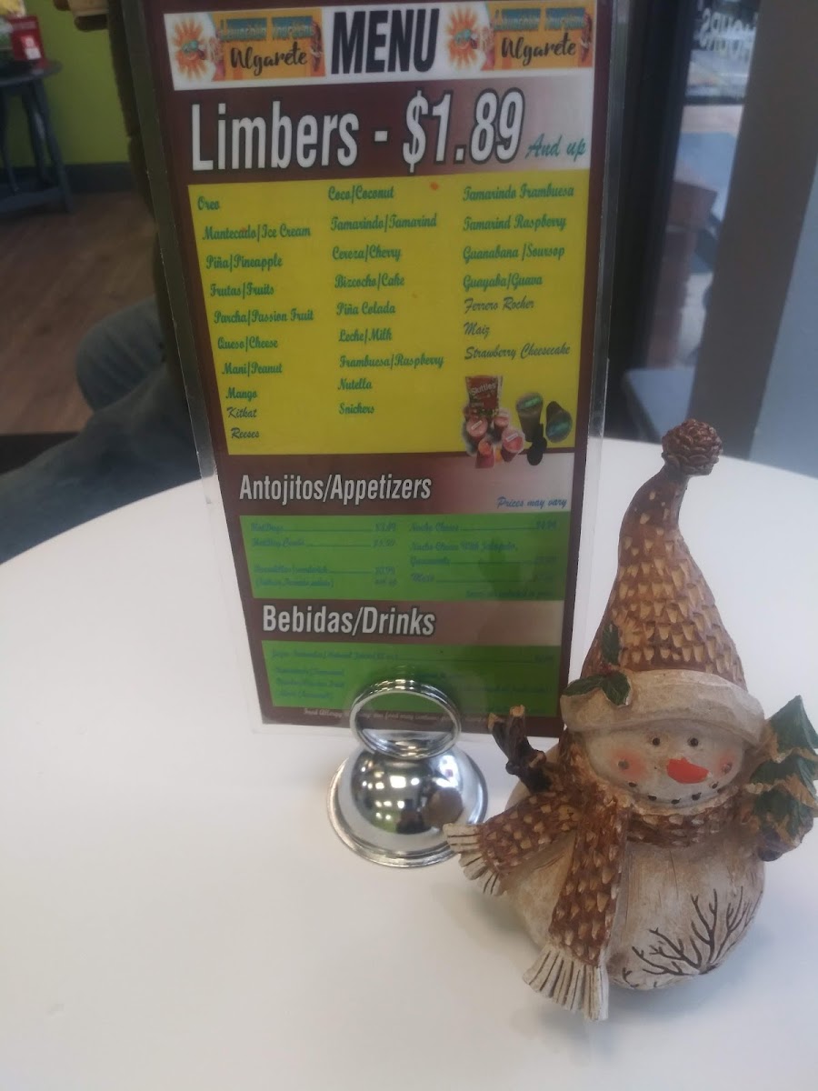Menu Limberia Tropical Algarete-10
