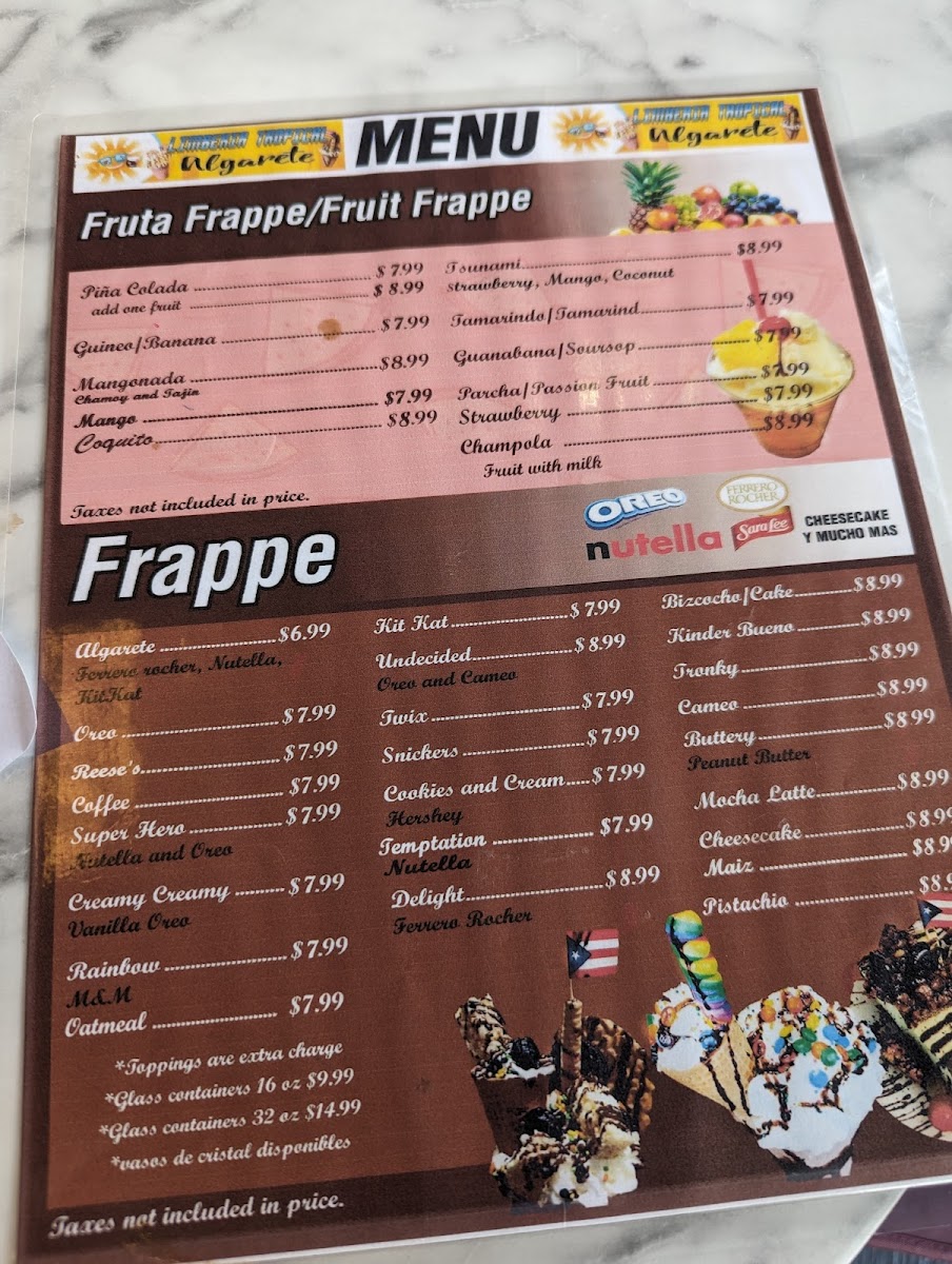 Menu Limberia Tropical Algarete-6