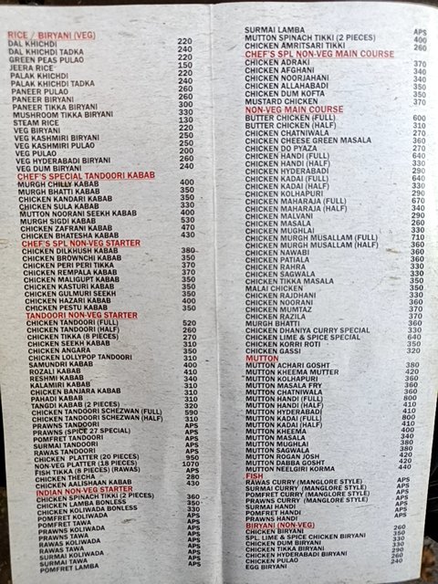 Menu Lime & Spice( Dahisar)-1