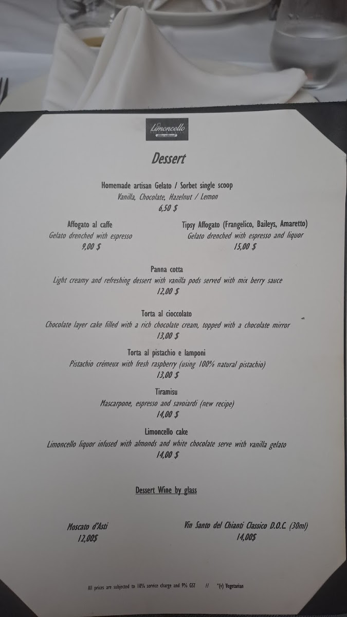 Menu Limoncello Pizza & Grill-10