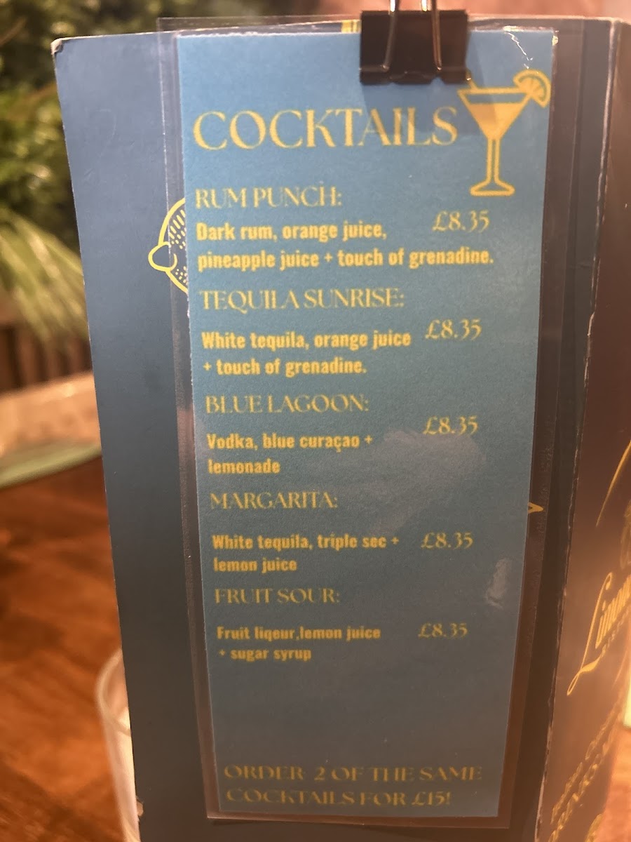 Menu Limoncello Ristorante-1