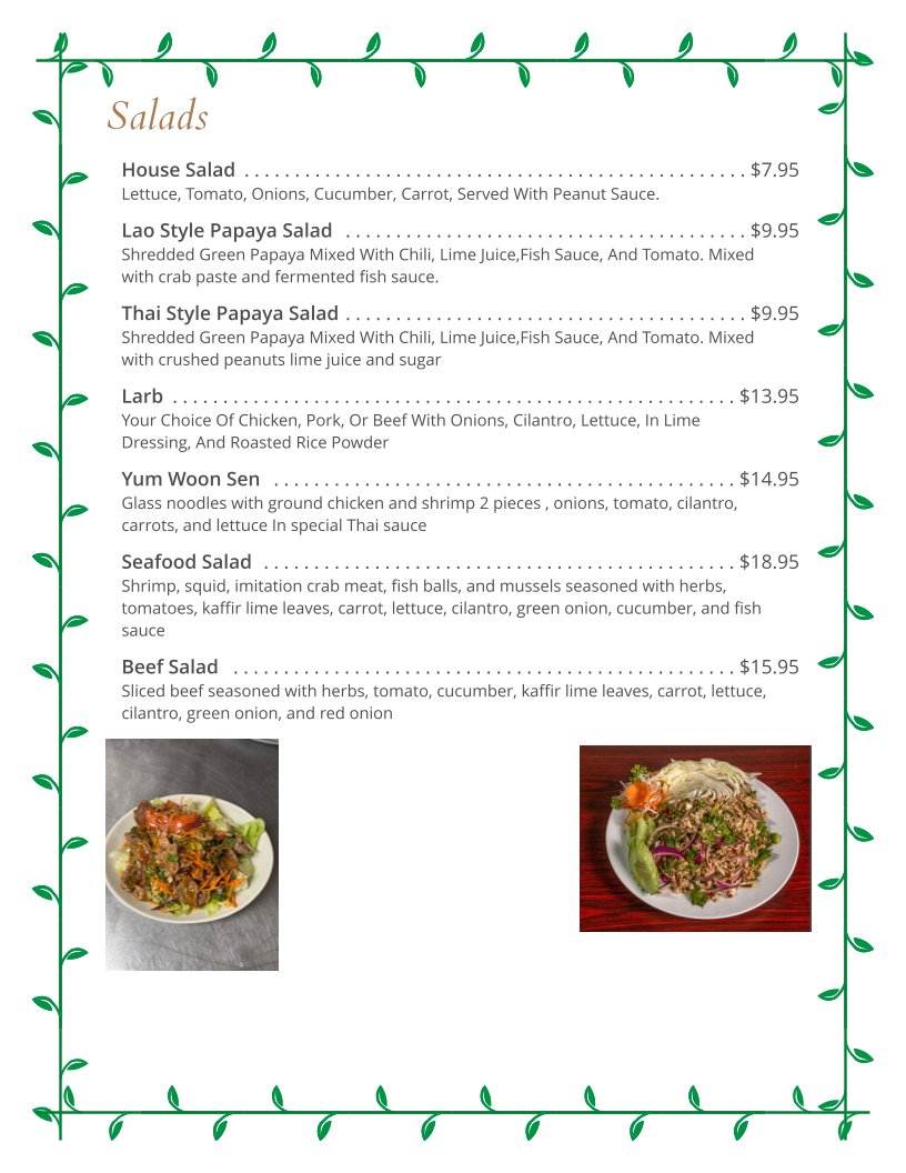Menu Lina Street Food-1