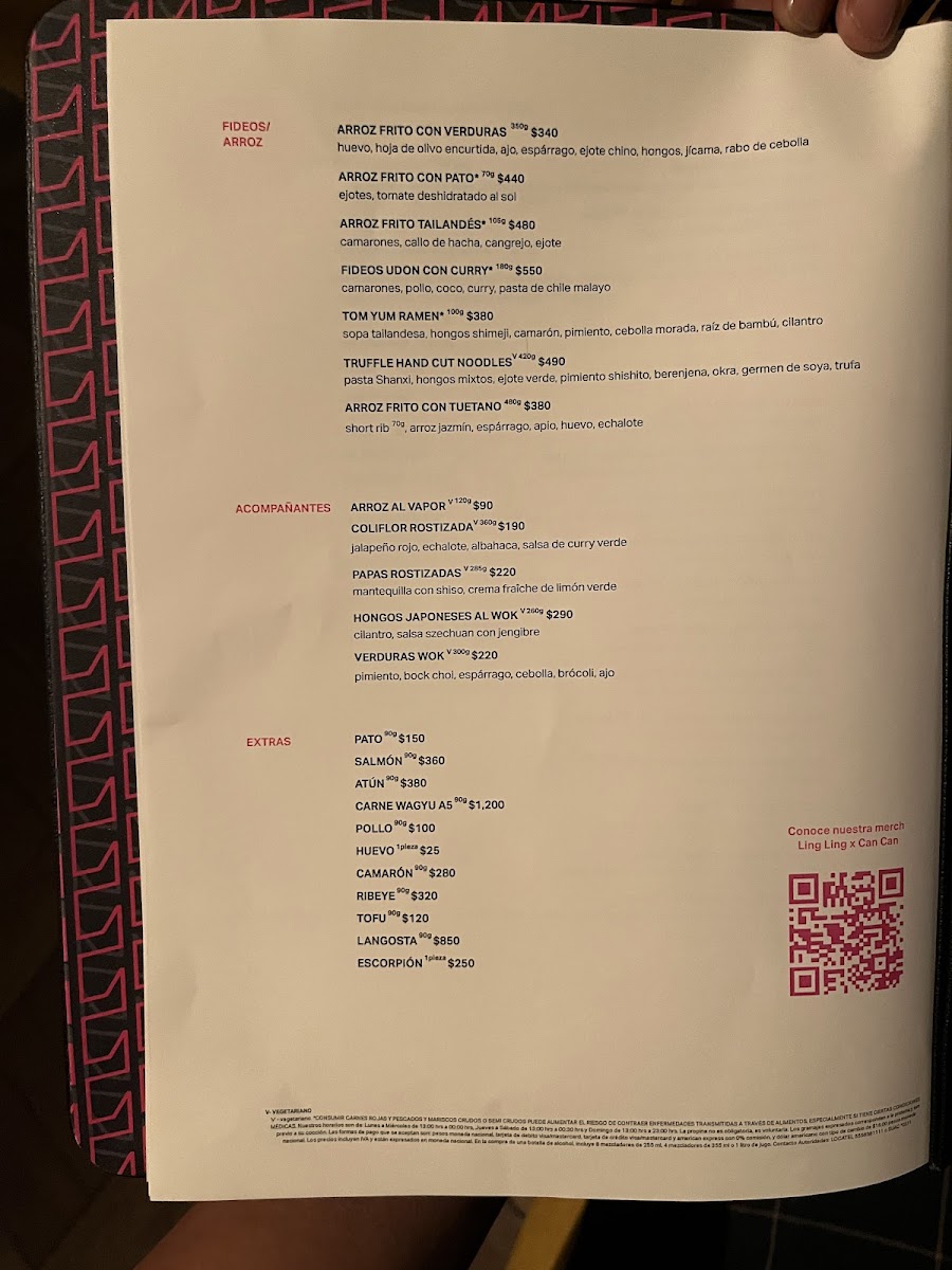 Menu Ling Ling By Hakkasan-10