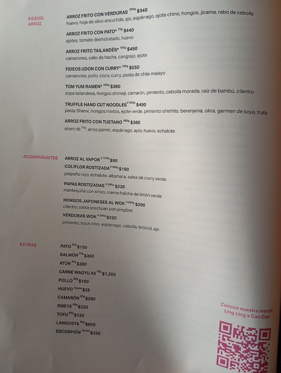 Menu Ling Ling By Hakkasan-3