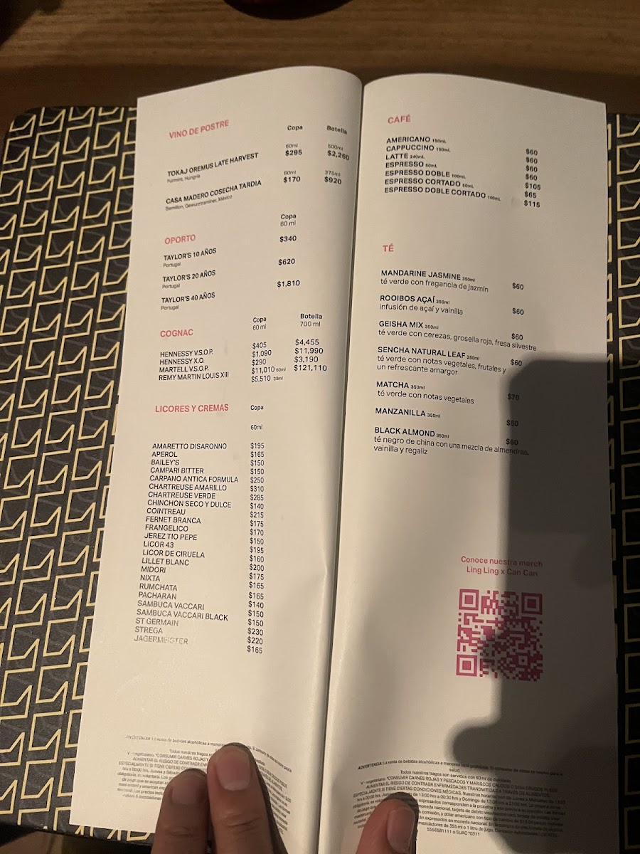 Menu Ling Ling By Hakkasan-6