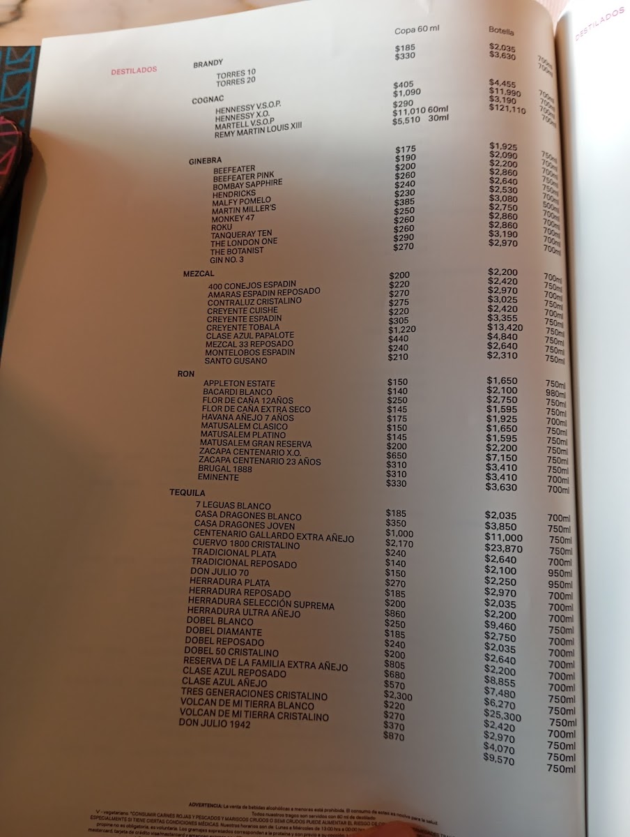 Menu Ling Ling By Hakkasan-7