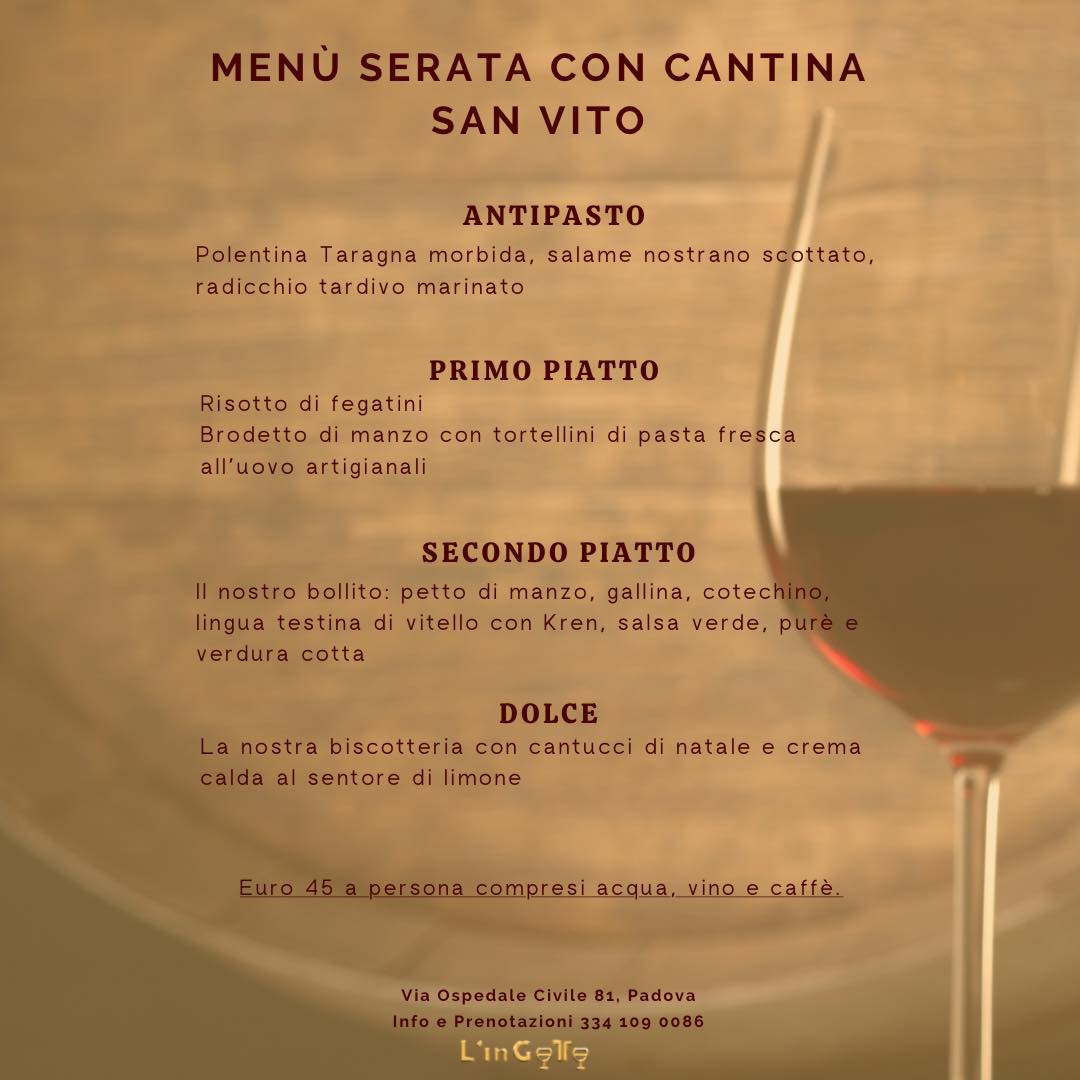 Menu L'ingotto - Ristorante Pasticceria Caffetteria-2
